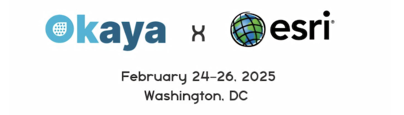 Okaya will be at ESRI FedGIS 2025